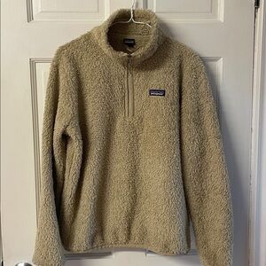Patagonia Women's Los Gatos 1/4-Zip Fleece pullover fuzzy sweater size small